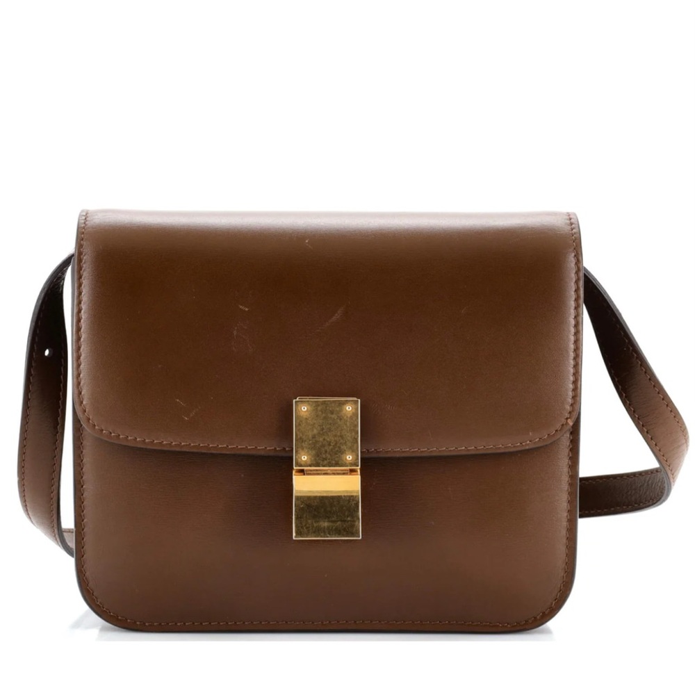 Classic Box Bag Smooth Leather Teen